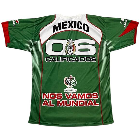 Mexico ‘06 Germany World Cup AOP Rare Soccer Jersey - Picture 2 of 5